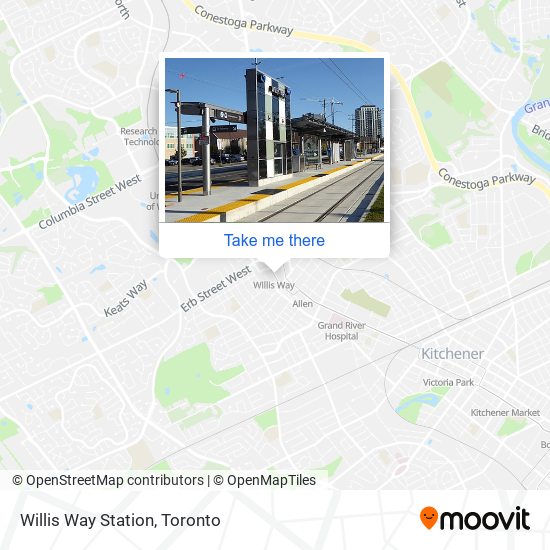 Willis Way Station map