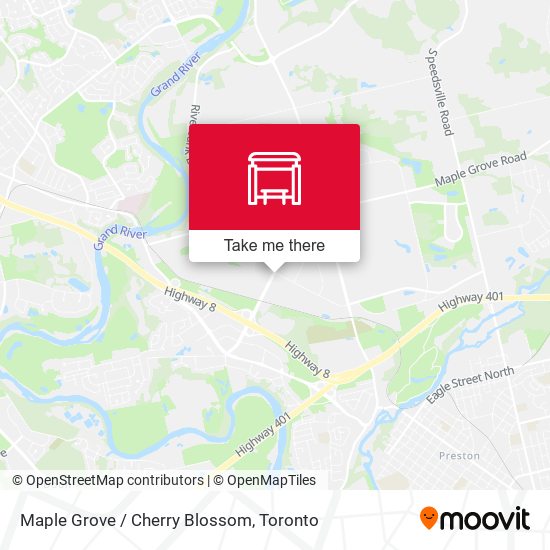 Maple Grove / Cherry Blossom map