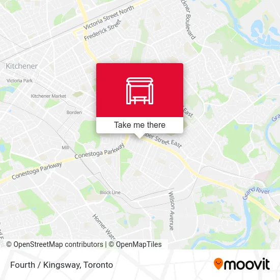 Fourth / Kingsway map