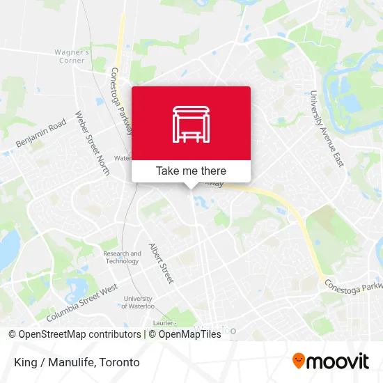 King / Manulife map