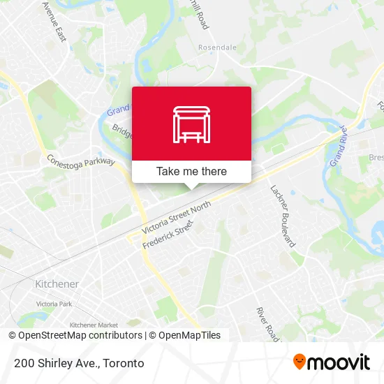 200 Shirley Ave. map