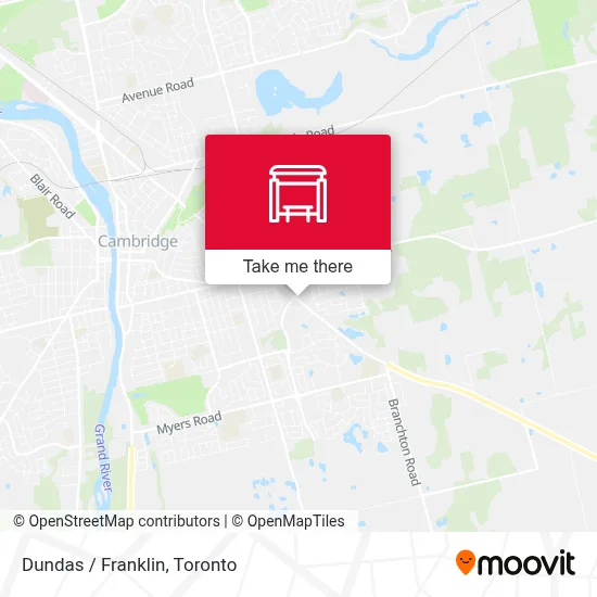 Dundas / Franklin map
