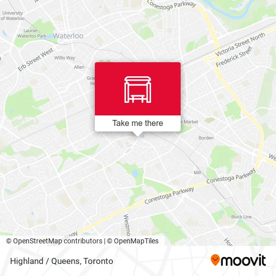 Highland / Queens map