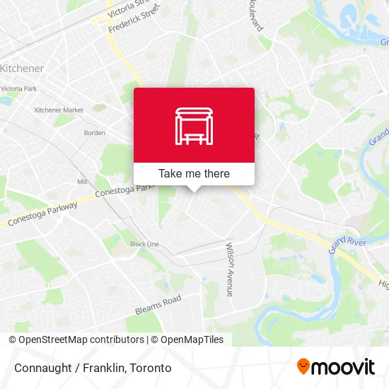 Connaught / Franklin map