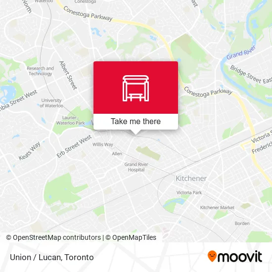 Union / Lucan map