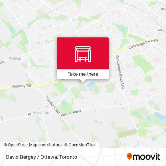 David Bergey / Ottawa map