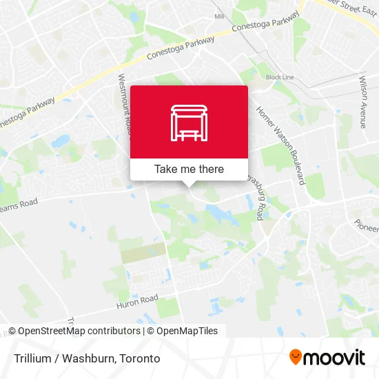 Trillium / Washburn map