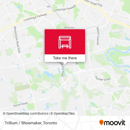 Trillium / Shoemaker map
