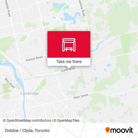 Dobbie / Clyde map