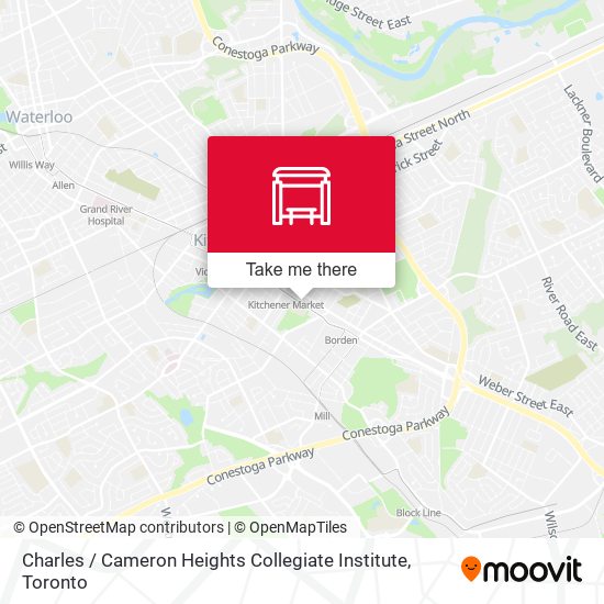 Charles / Cameron Heights Collegiate Institute plan