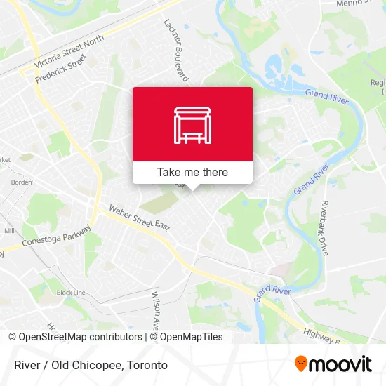 River / Old Chicopee map