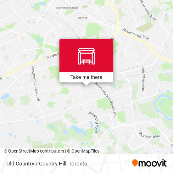 Old Country / Country Hill map