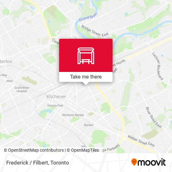 Frederick / Filbert map
