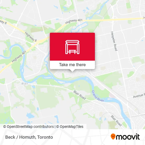 Beck / Homuth map