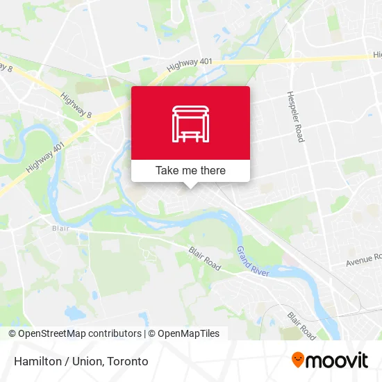Hamilton / Union map