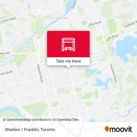 Sheldon / Franklin map