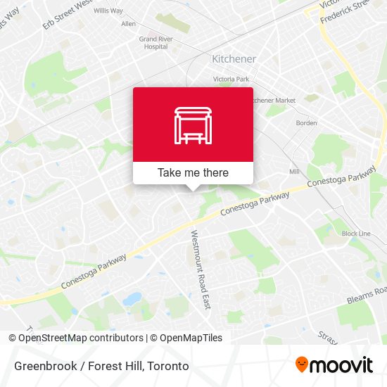 Greenbrook / Forest Hill map