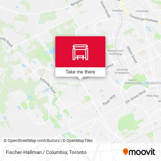 Fischer-Hallman / Columbia map