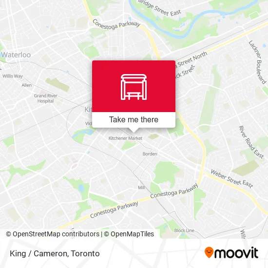 King / Cameron map