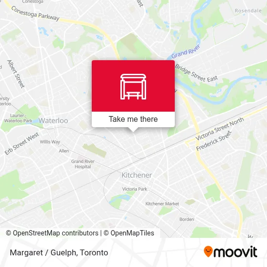 Margaret / Guelph map
