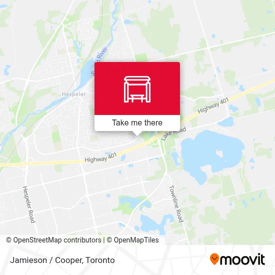 Jamieson / Cooper map
