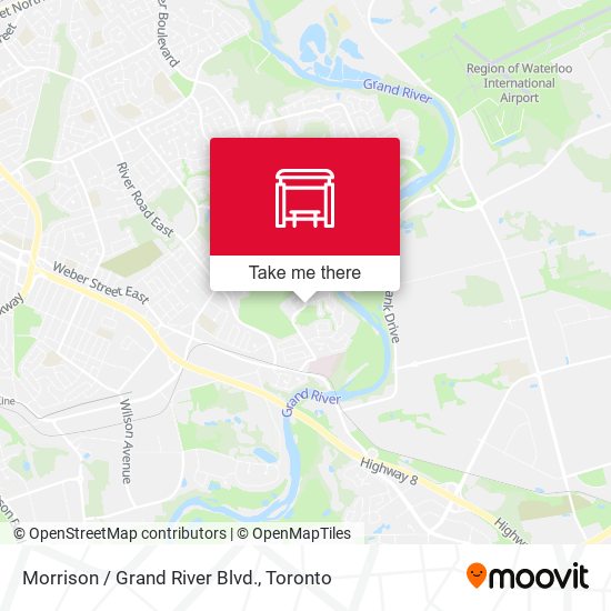 Morrison / Grand River Blvd. map