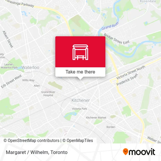 Margaret / Wilhelm map