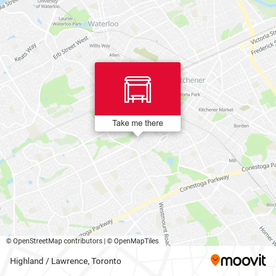 Highland / Lawrence map