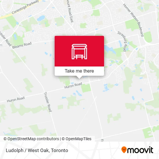 Ludolph / West Oak map
