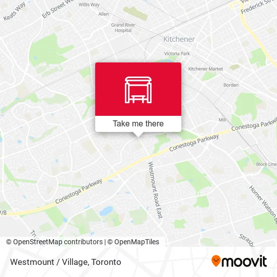 Westmount / Village map