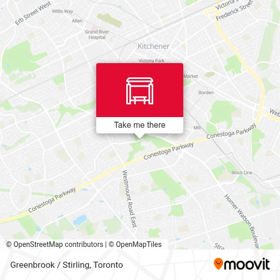 Greenbrook / Stirling map