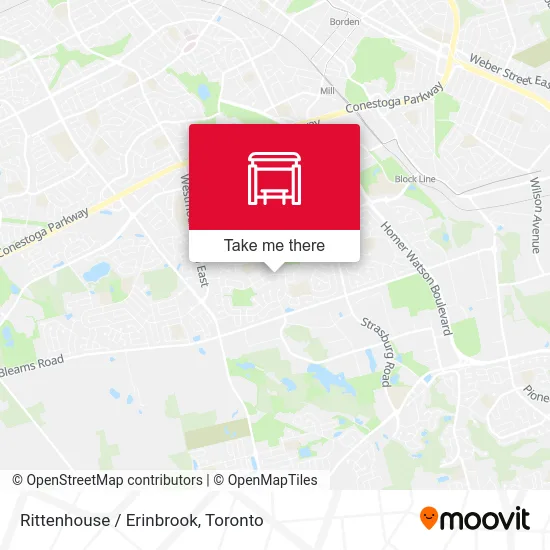 Rittenhouse / Erinbrook map