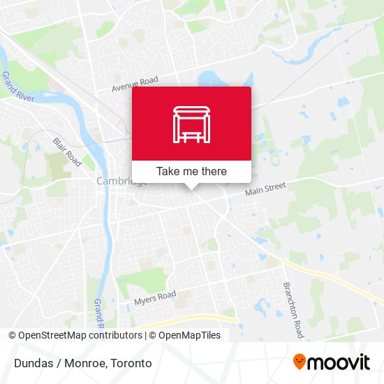 Dundas / Monroe map