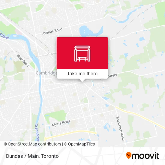 Dundas / Main map