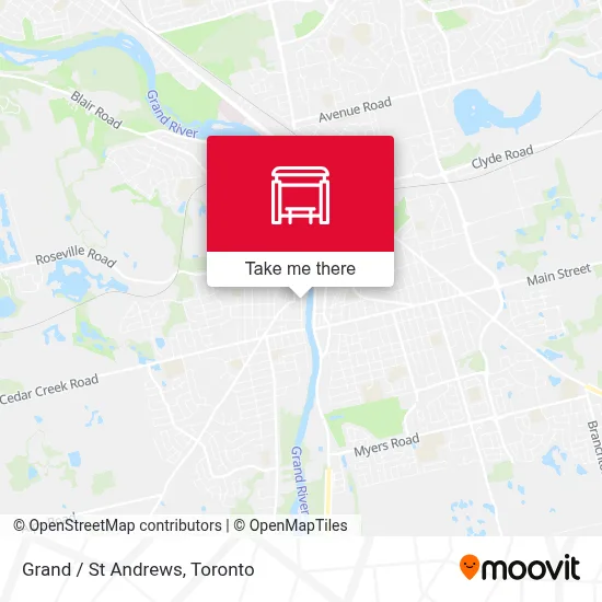 Grand / St Andrews map