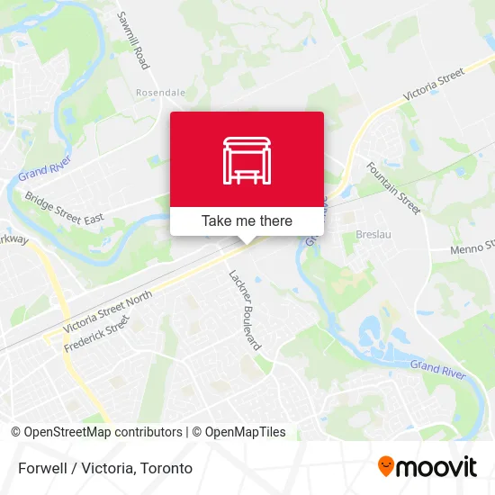 Forwell / Victoria map