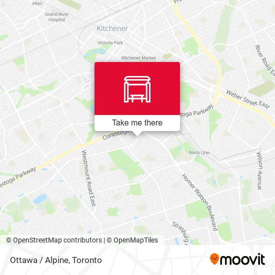 Ottawa / Alpine map