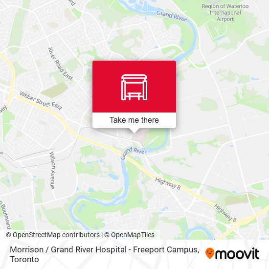 Morrison / Grand River Hospital - Freeport Campus map