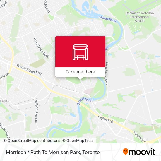 Morrison / Path To Morrison Park map