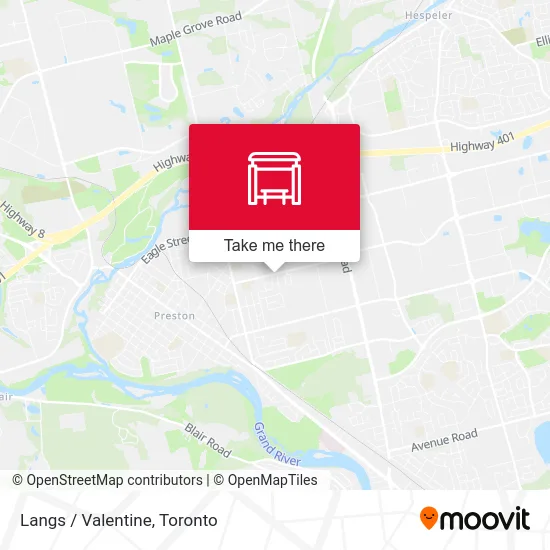 Langs / Valentine map