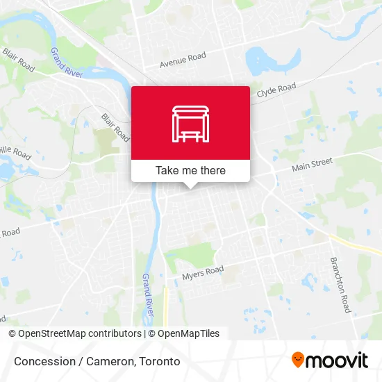 Concession / Cameron map