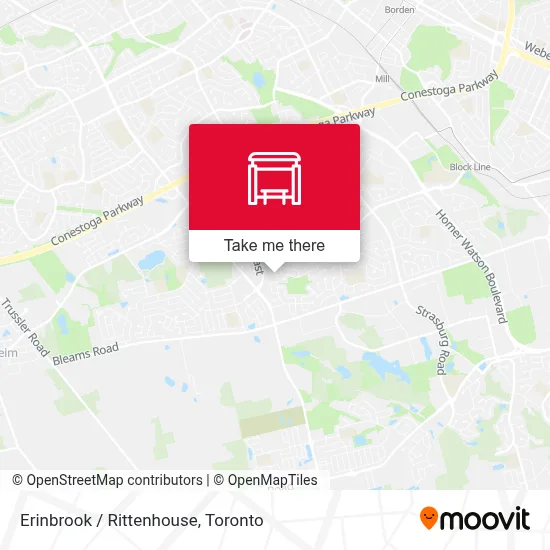 Erinbrook / Rittenhouse map