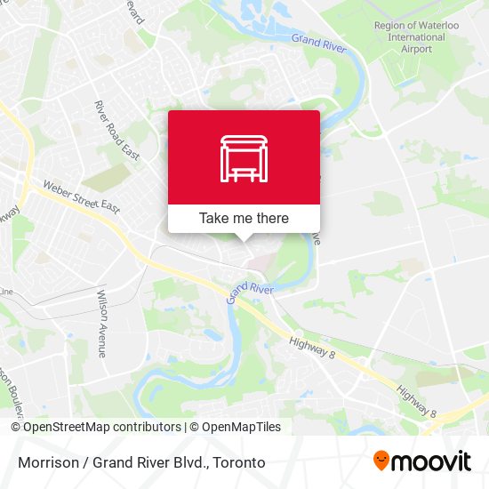Morrison / Grand River Blvd. map