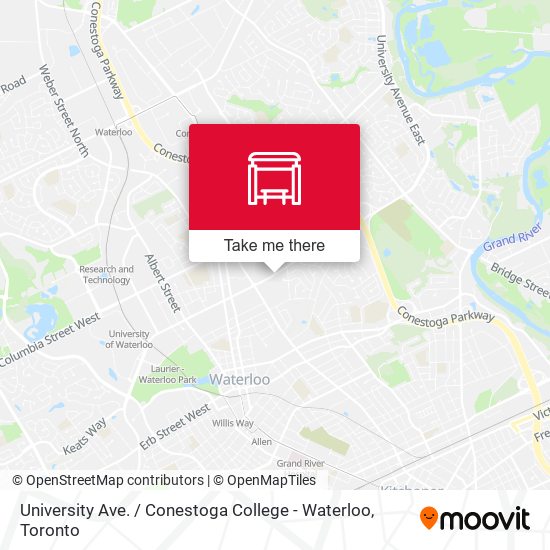 University Ave. / Conestoga College - Waterloo plan