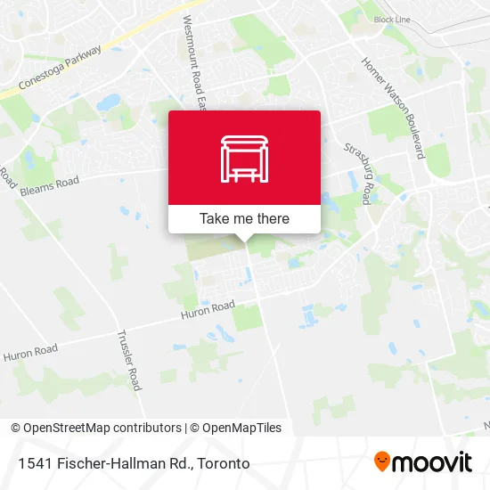1541 Fischer-Hallman Rd. map
