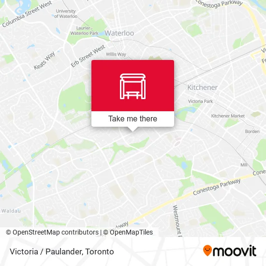 Victoria / Paulander map