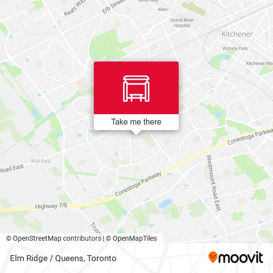 Elm Ridge / Queens map