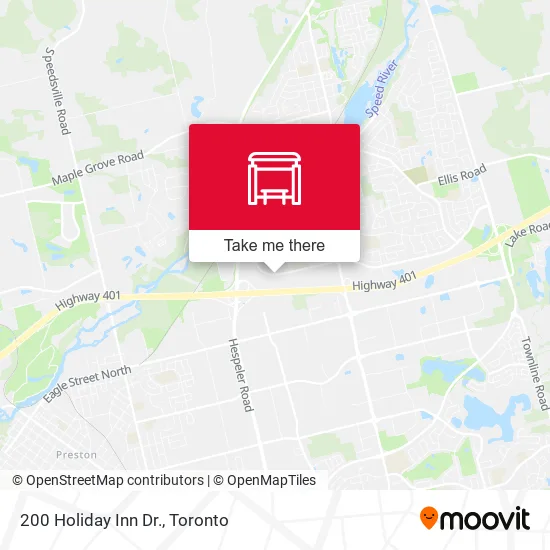 200 Holiday Inn Dr. map