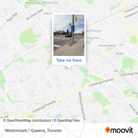 Westmount / Queens map