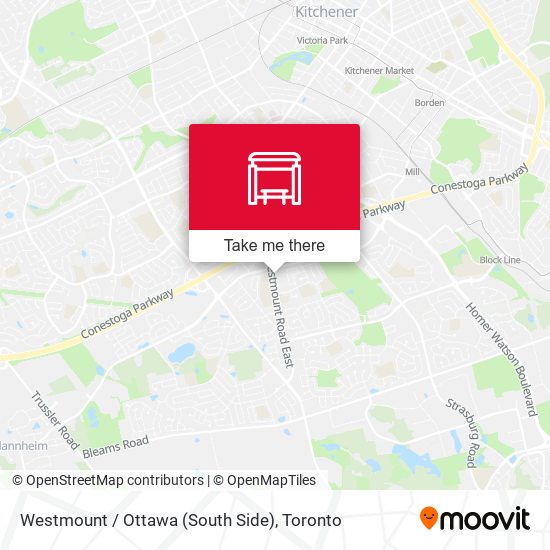 Westmount / Ottawa (South Side) map